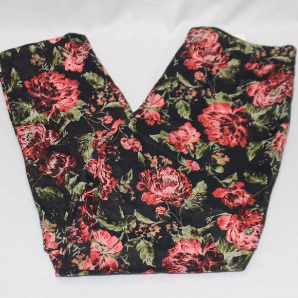 NWT Sugarlips Floral Straight Leg Pants - Picture 7 of 11